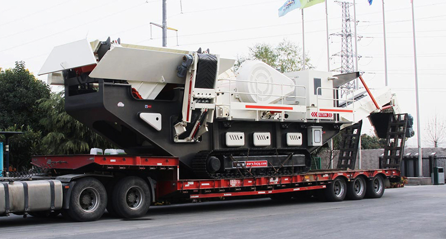 履带式移动破碎站配图