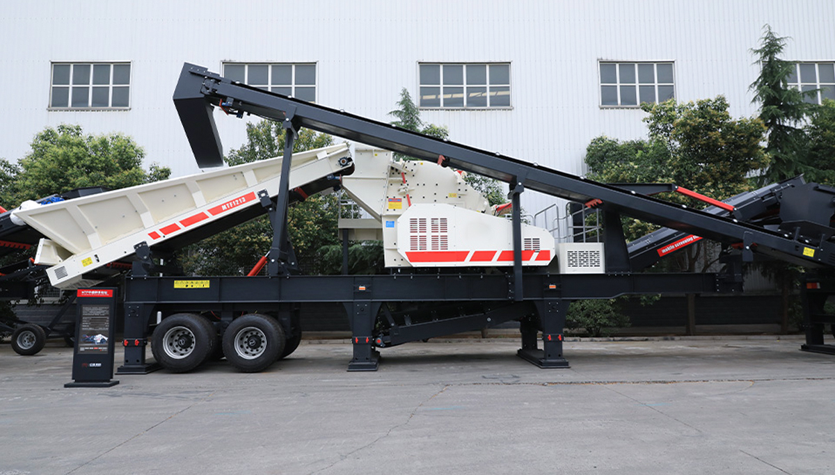 轮胎式移动破碎站主图