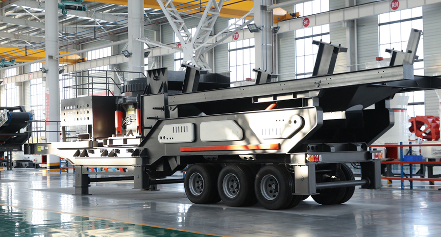 轮胎式移动破碎站配图