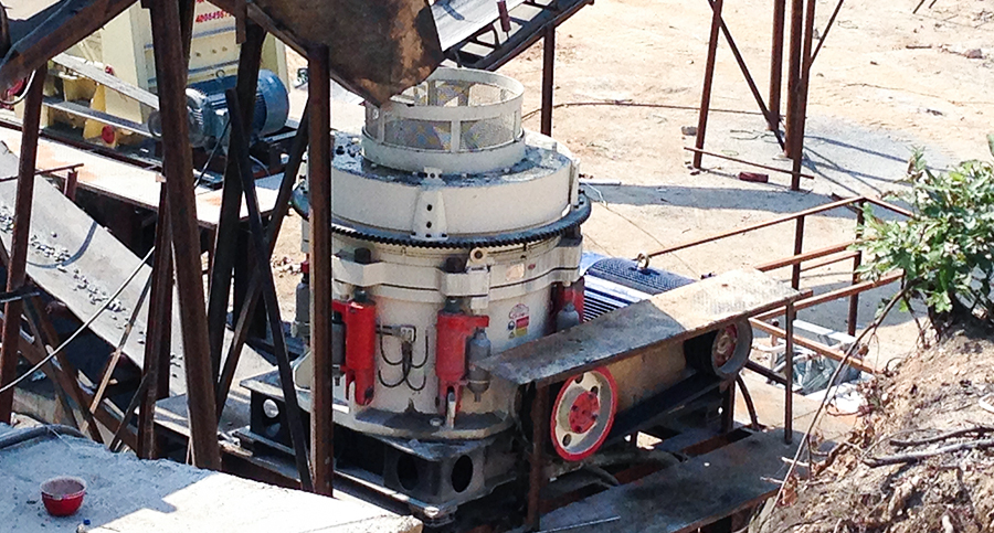 多缸液压圆锥破碎机配图